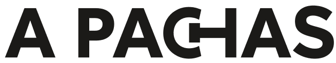 Black bold wordmark logo for Apachas