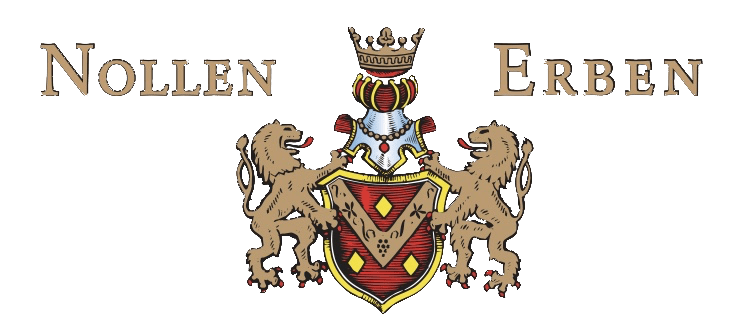 Coat of arms with lions and crown.