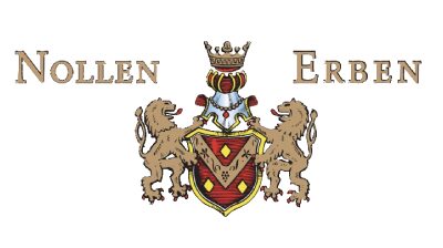 Coat of arms with two lions, crown.